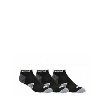 PUMA GOLF ENTIAL LOW CUT 3 PAIR PACK SOCK UNISEX - BLACK