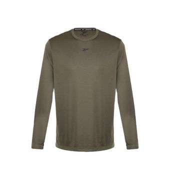 Id Train Men's Longsleeve Tee  - Army Green