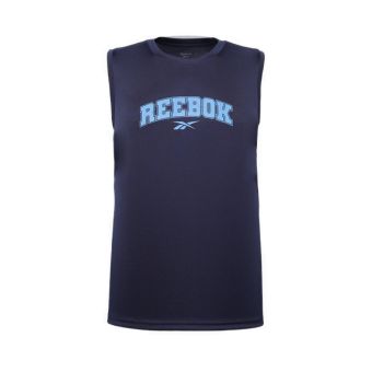 Men Running Sleeveless - Navy