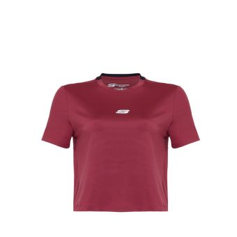 Women Sports Ss Tshirt - Plum