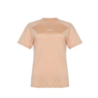 Women Sports Ss Tshirt - Khaki