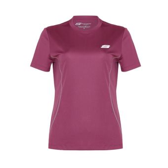 Women Running T Shirt - Purple