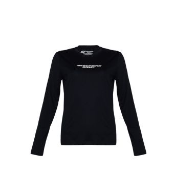Women Running T Shirt - Black
