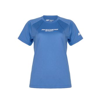 Women Running T Shirt - Blue