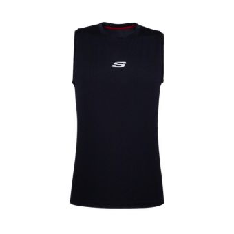 Men Running  Sleeveless- Black