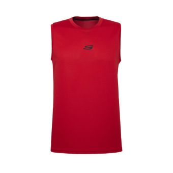 Men Running  Sleeveless- Red