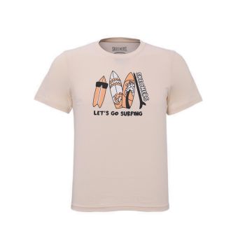 Bonfire Tshirt Boys - Beige