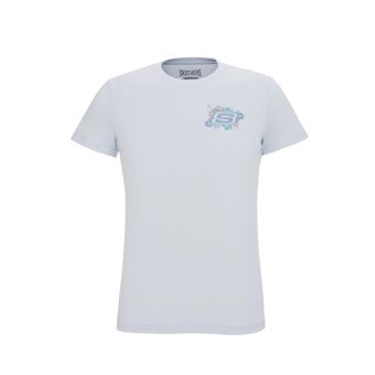 Women Bloom T-Shirts - Ballad Blue