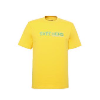 Men T Shirt - Yellow