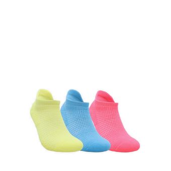 3Pk Extended Terry Low Cut Women - Bright Pink