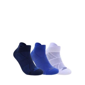 3Pk Non Terry Low Cut Men - Blue