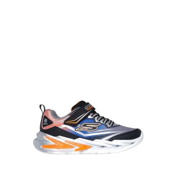 Flex-Glow Ultra Boy's Lifestyle Shoes - Black