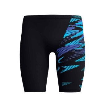 Mens Hyperboom V-Cut Jammer Black Cobalt Pop