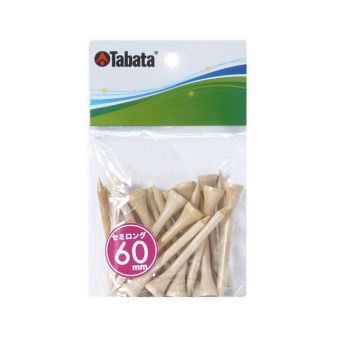 Tabata Gv0509 Wood Tee 60mm Unisex - Brown
