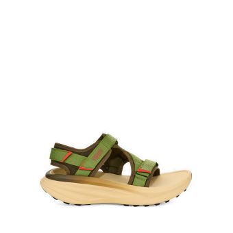 Aventrail Gravel Men's Running Sandal - Dark Olive/ Peridot