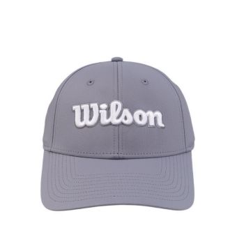 Wilson Tour Cap White Osfa Mens - Grey