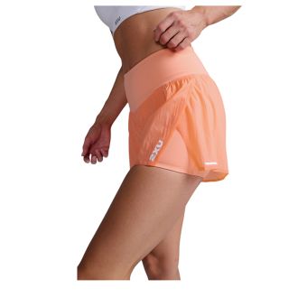 Women's Aero 2in1 3” Shorts - Peach