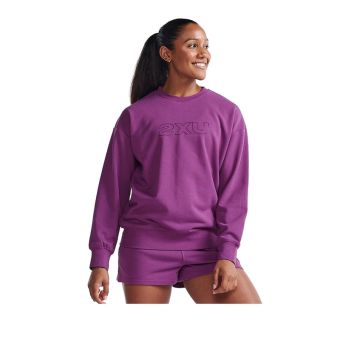 Womens Form French Terry Crew - Violet