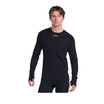 2XU MEN IGNITION LAYER LONG SLEEVE - BLACK