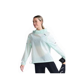2XU - Women's Aero Anorak Jacket - Turquoise