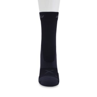2XU Unisex Vectr Cushion Crew Socks - Black