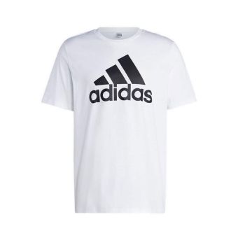 adidas Essentials Single Jersey Big Logo Men's T-Shirt - White