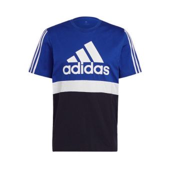 Adidas Men's Essentials Colorblock T-Shirt - Dark Blue