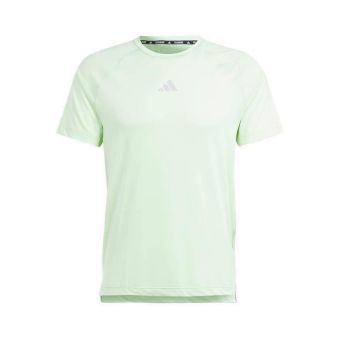 adidas Gym+ Men's Training T-Shirt - Semi Green Spark