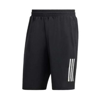 Adidas Club 3-Stripes Men's Tennis Shorts - Black