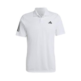 Club 3-Stripes Tennis Men's Polo Shirt - white