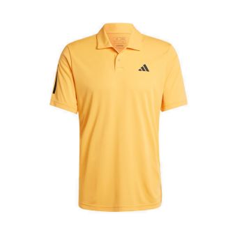 Club 3-Stripes Men's Tennis Polo Shirt - Hazy Orange