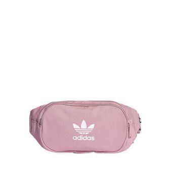 Adidas Adicolor Branded Webbing Unisex Waist Bag - Pink