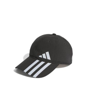 adidas 3-Stripes Aeroready Unisex Baseball Cap - Black