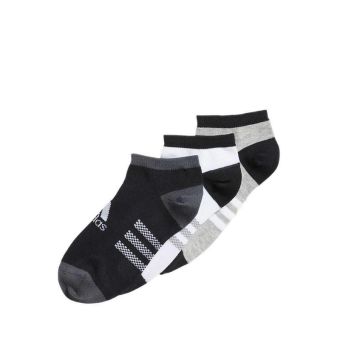 Adidas Unisex Low-Cut Socks 3 Pairs - Black