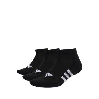 adidas Performance Unisex Cushioned Low Socks 3 Pairs - Black