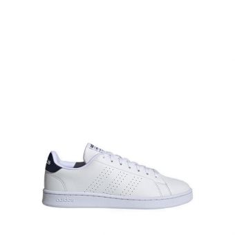 Adidas Men's Advantage Sneakers Shoes - Cloud White/Cloud White/Legend Ink
