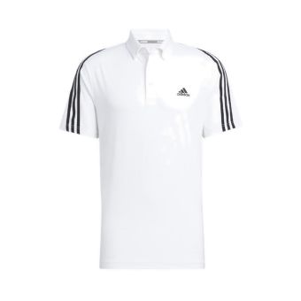 ADIDAS GOLF 3 STRIPES POLO MEN'S - WHITE