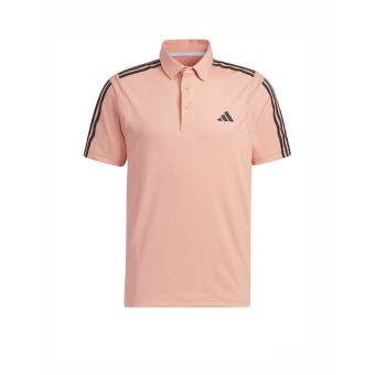 ADIDAS GOLF HEAT.RDY 3-STRIPES POLO MEN'S - BROWN