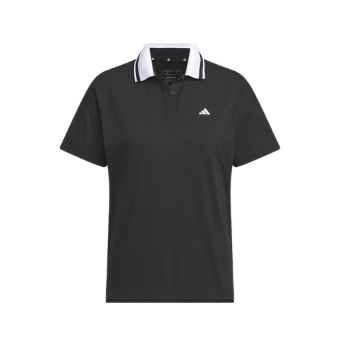 Loose Fit Polo Women's - Black