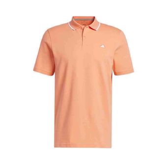 ADIDAS GOLF GO-TO PIQUE MEN'S POLO- CORAL