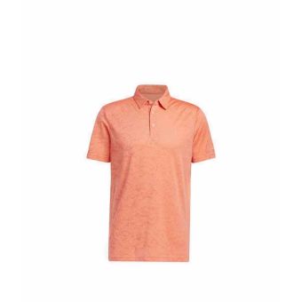 ADIDAS GOLF SPORT TEXTURE MEN'S POLO CORAL