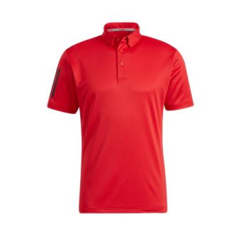 Adidas Men's AEROREADY Short Sleeve Polo Shirt - Red