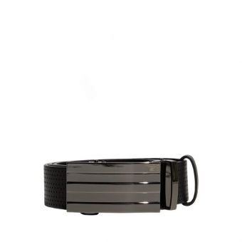 Adidas Golf Pu No Hole Belt Men's Belt - Black