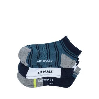 Airwalk Boys Ankle Socks 3prs SOCKS Male SOCKS