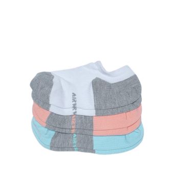 Airwalk Women's Low Cut Socks 3prs- Multicolor
