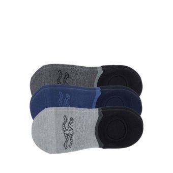 Men's Low Cut Socks 3prs - Multicolor