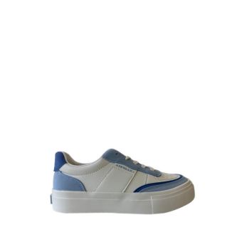 Airwalk Bianca Women's Sneakers Shoes- Off-White/Lt Blue