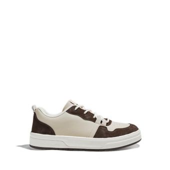 Airwalk Bien Men's Sneakers Shoes Off-White/Brown