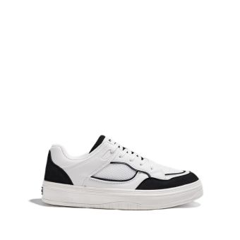 Brunick Men's Sneakers Shoes- Off-White/Black
