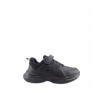 Airwalk Axa Jr Boys Sneakers- Mono Black